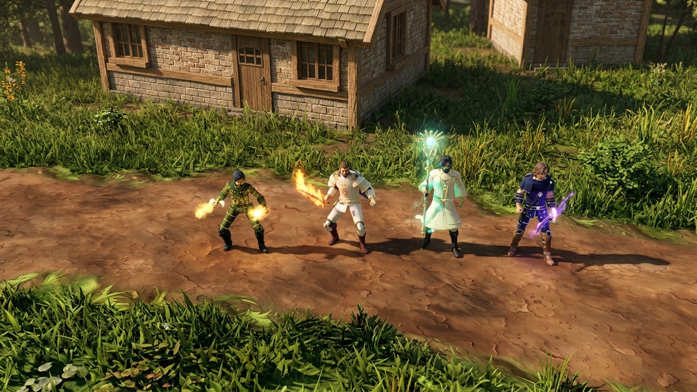 Upgraded weapon with a glowing aura